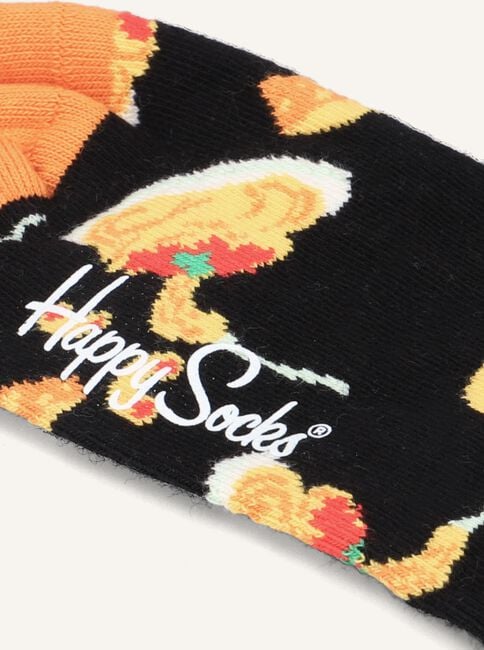 Zwarte HAPPY SOCKS Sokken MAC & CHEESE Zwarte HAPPY SOCKS Sokken MAC & CHEESE - large