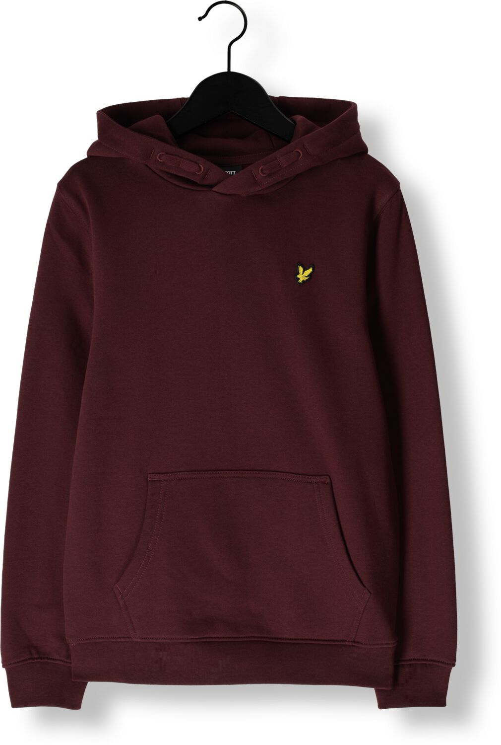 Lyle & Scott Jongens Truien & Vesten Brush Back Pullover Hoodie - Bordeaux