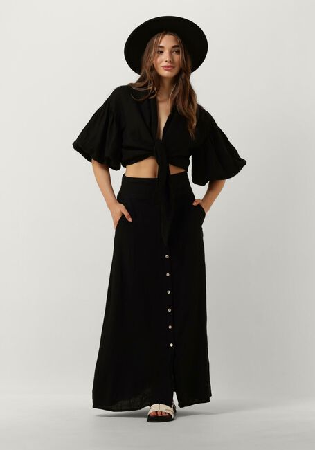 Zwarte MR MOOD Maxirok MRS MABE SKIRT - large