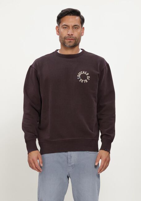 Bruine BUTCHER OF BLUE Sweater CIRCLE CREW - large