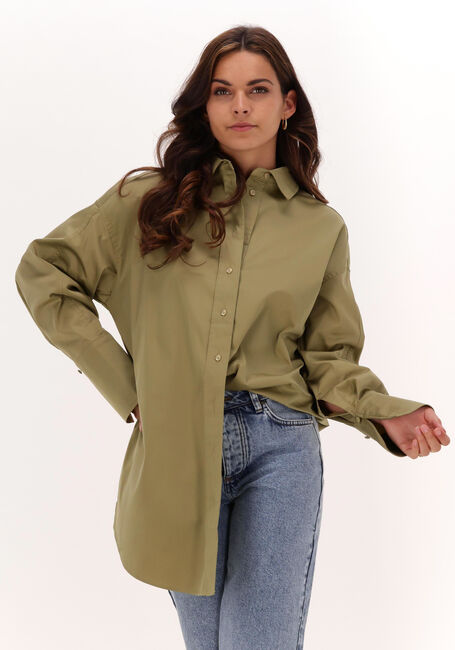 Groene NOTES DU NORD Blouse DAVINA BLOUSE SHIRT - large