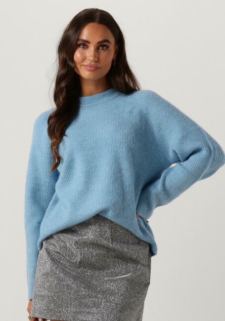 Lichtblauwe ENVII Trui ENBIBI LS KNIT 5210 - large
