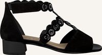 Zwarte GABOR Platte sandalen 21.729.16 - medium