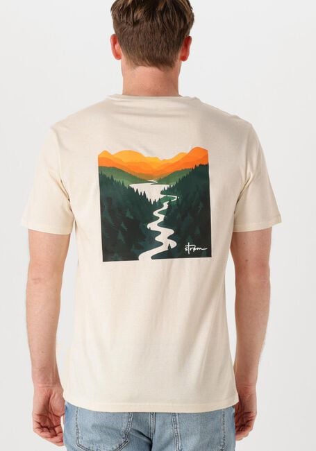 Ecru STRØM Clothing Polo / T-shirt T-SHIRT - large