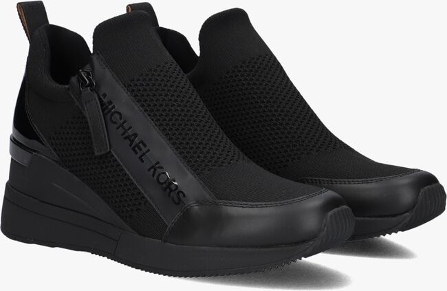 HOT Wedge Sneakers Michael Kors Hoge Sneakers Zwarte