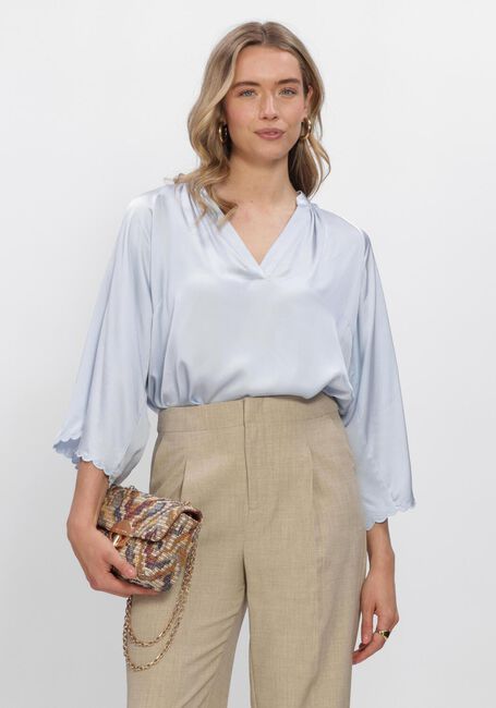 Lichtblauwe BRUUNS BAZAAR Blouses WECKIABBWINNY BLOUSE - large