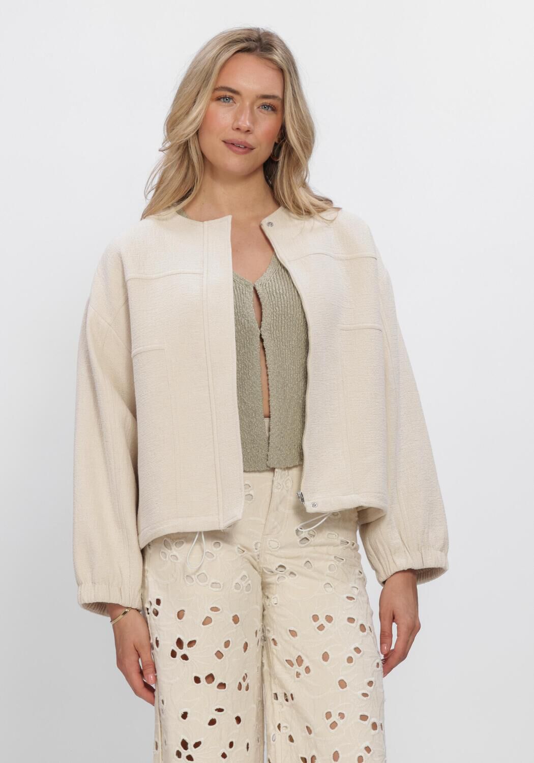 Beige EDITED Jack CAROLA JACKET - large