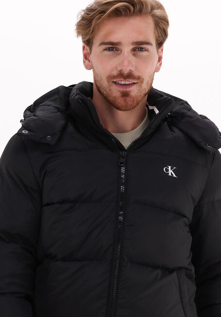 Zwarte CALVIN KLEIN Gewatteerde jas ESSENTIALS DOWN JACKET - large
