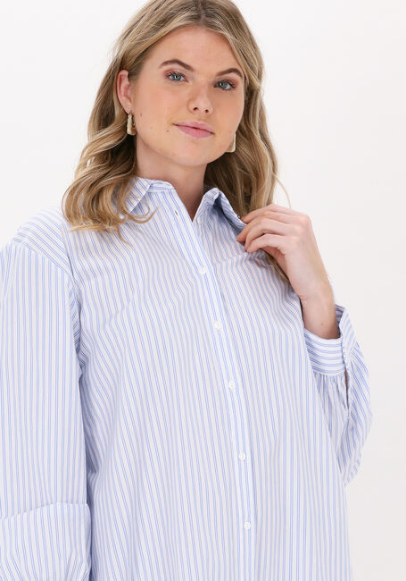 Gebroken wit OBJECT Mini jurk OBJANNIS L/S SHIRT - large