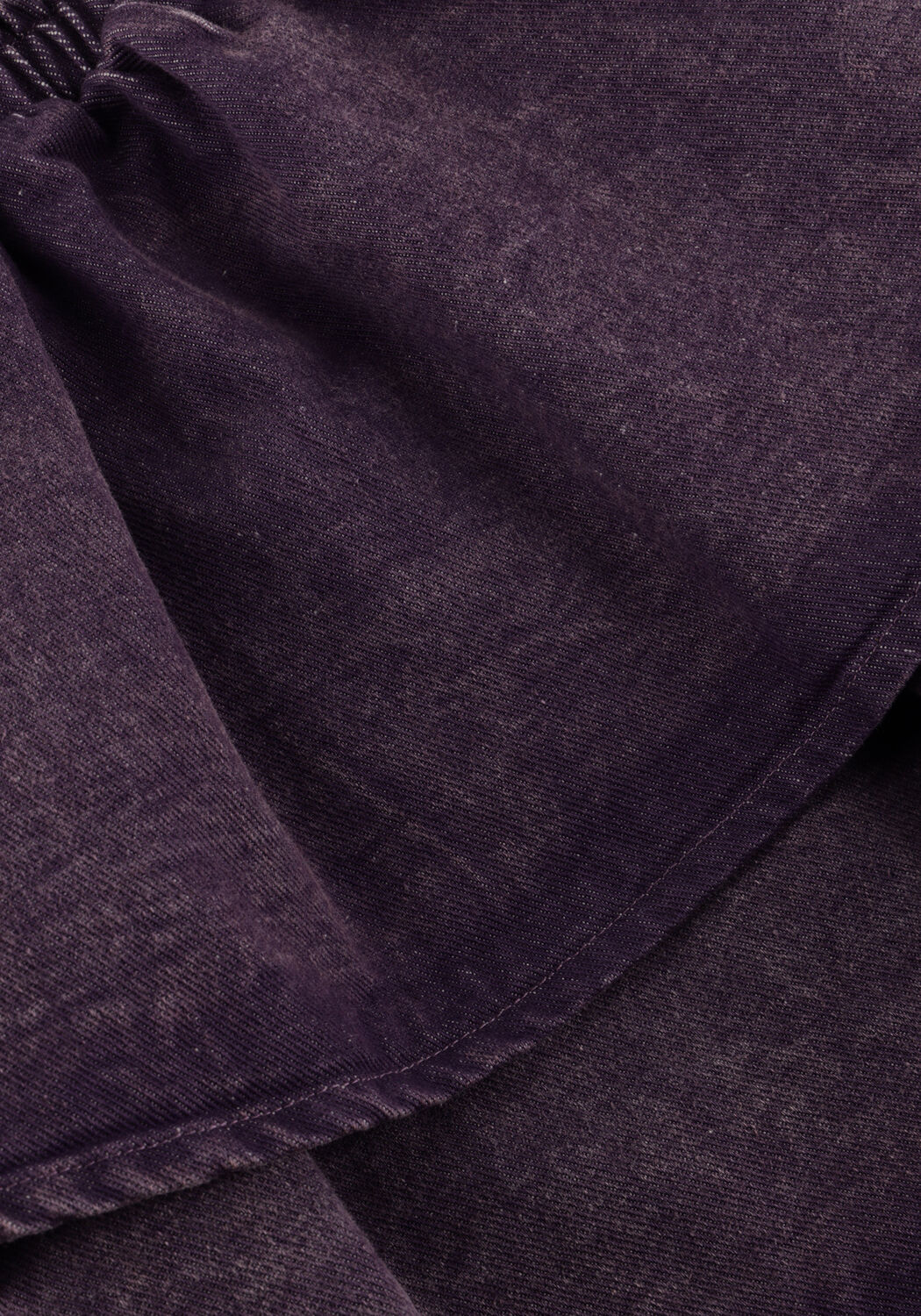 Paarse DAILY BRAT Minirok SNAPPY DENIM SKIRT - large