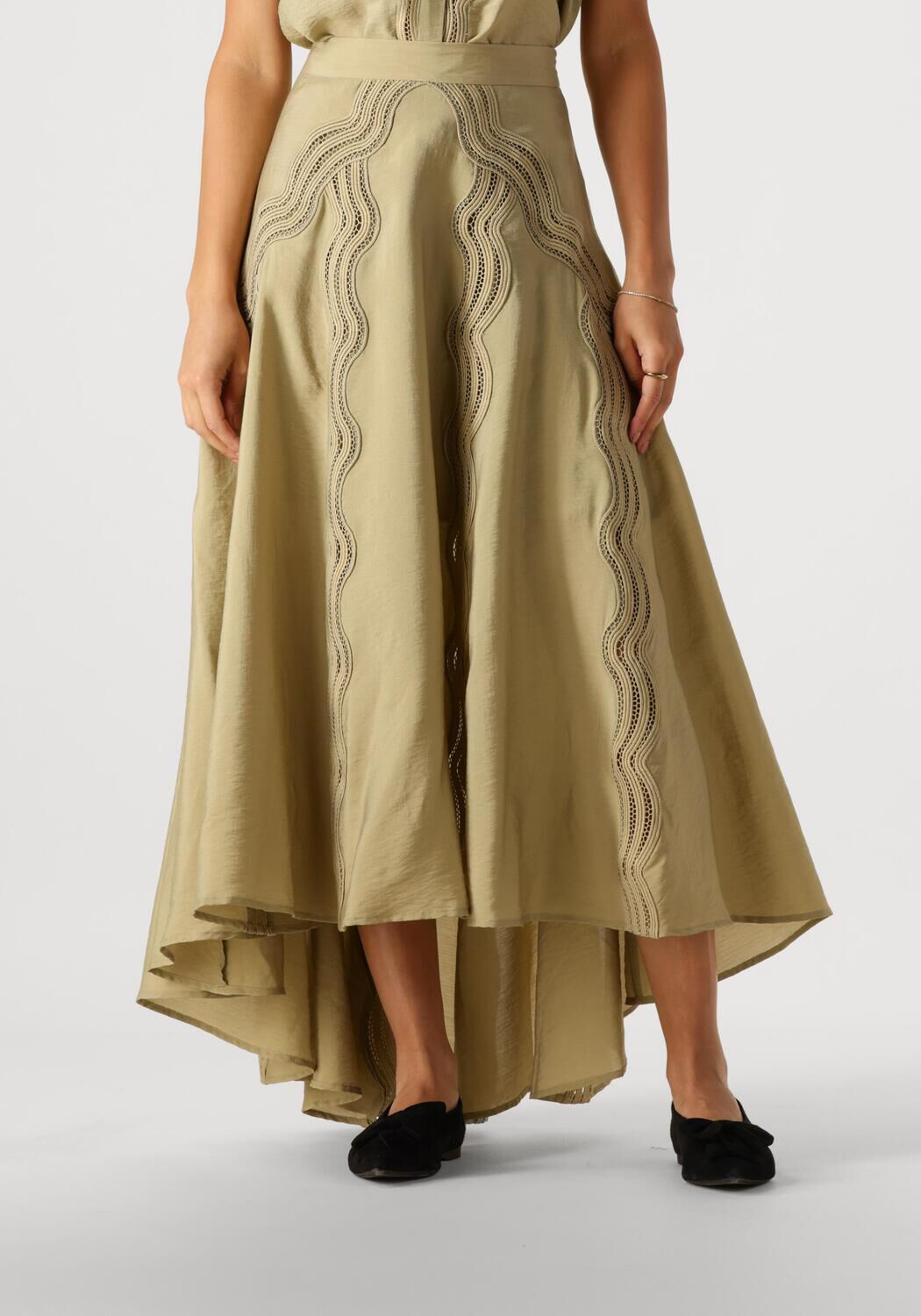COPENHAGEN MUSE Dames Rokken Cole Skirt Groen