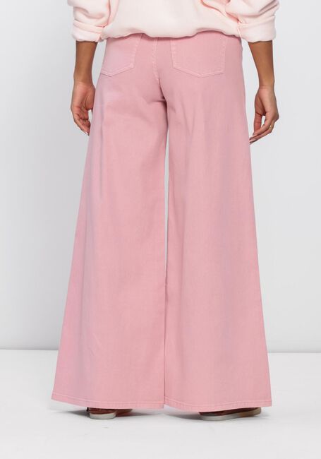 Roze ANOTHER LABEL Wijde broek ALMOORE DENIM WIDE - large