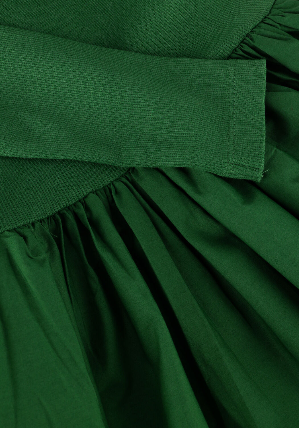 Groene MOLO Mini jurk CILLE - large