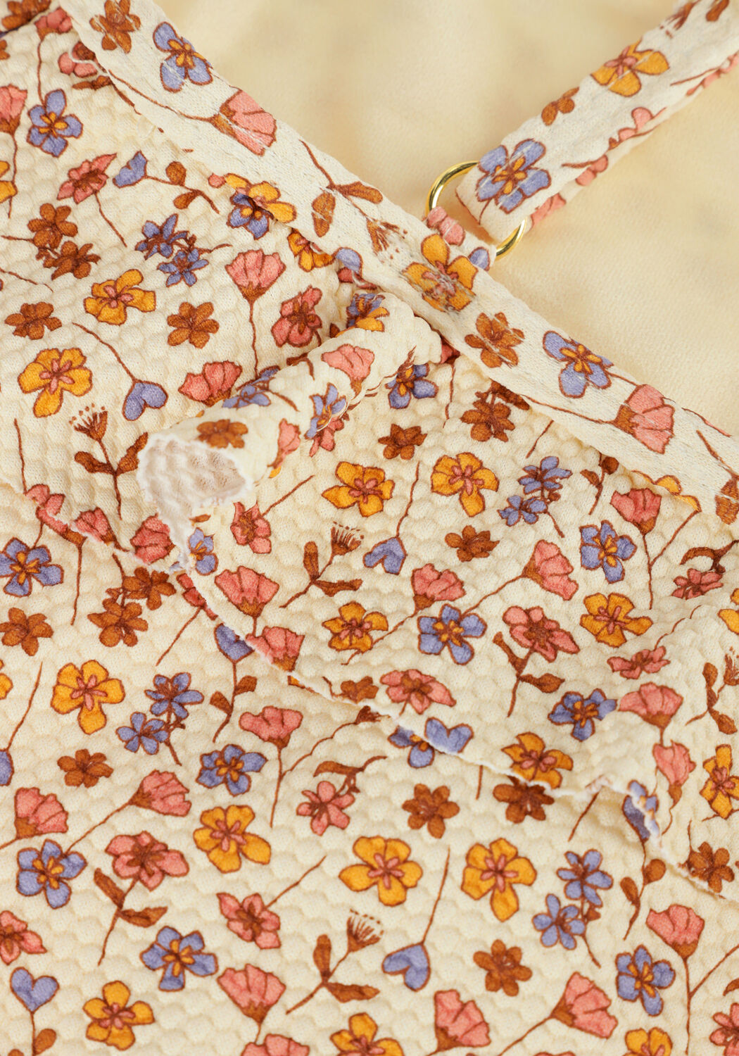 Creme SALTED STORIES Badpakken FLOWER BUD SWIMSUIT - large