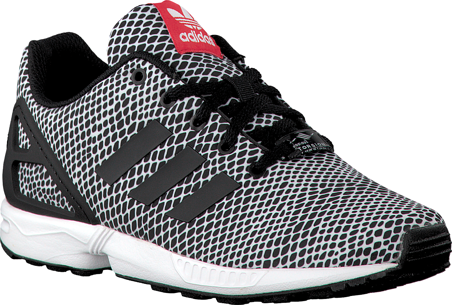 zwarte adidas sneakers zx flux kids