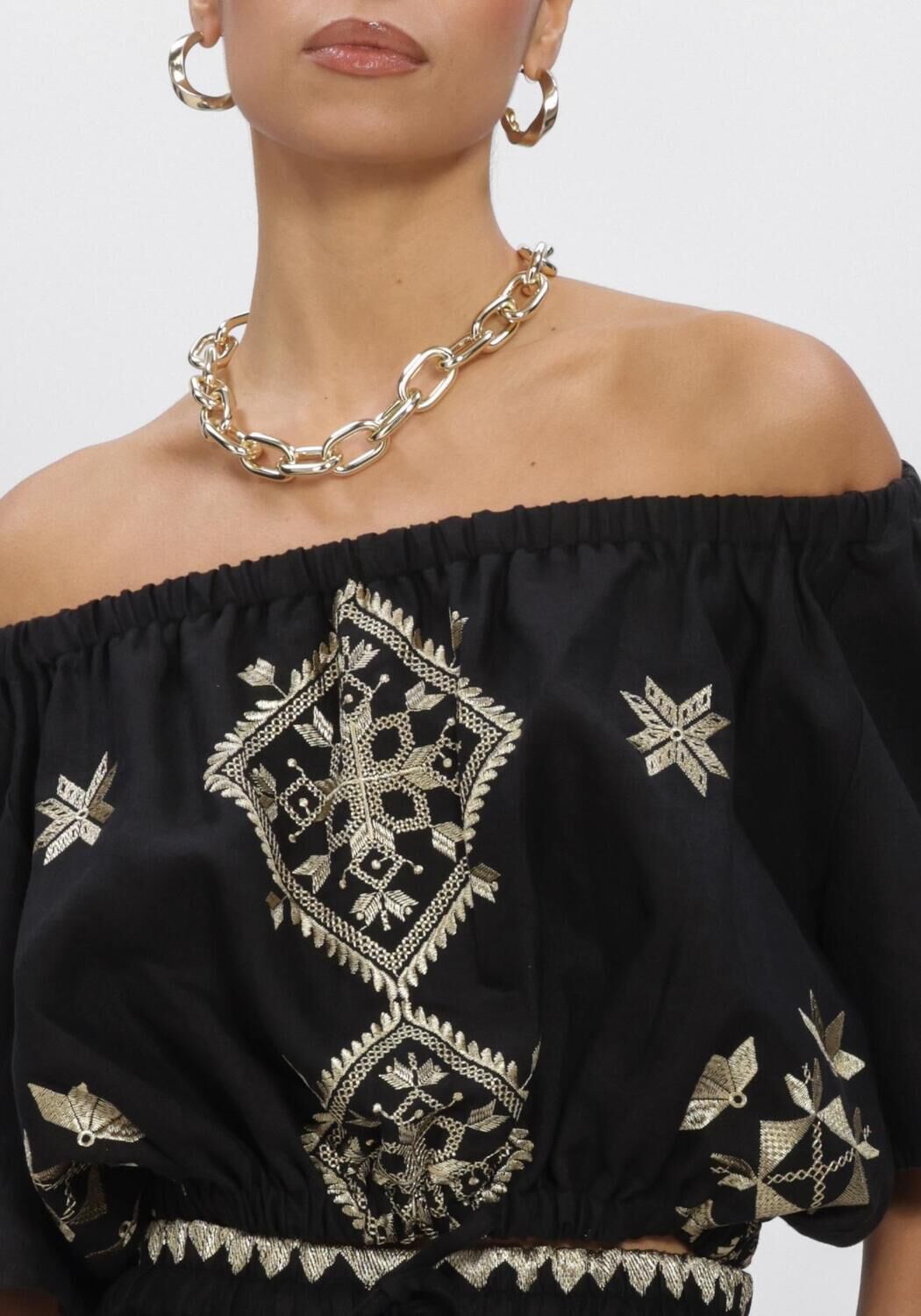Zwarte GREEK ARCHAIC KORI Top S26K-2144037 - large