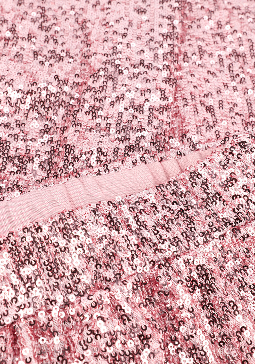 Roze COLOURFUL REBEL Flared broek JOLIE SEQUINS FLARE PANTS - large