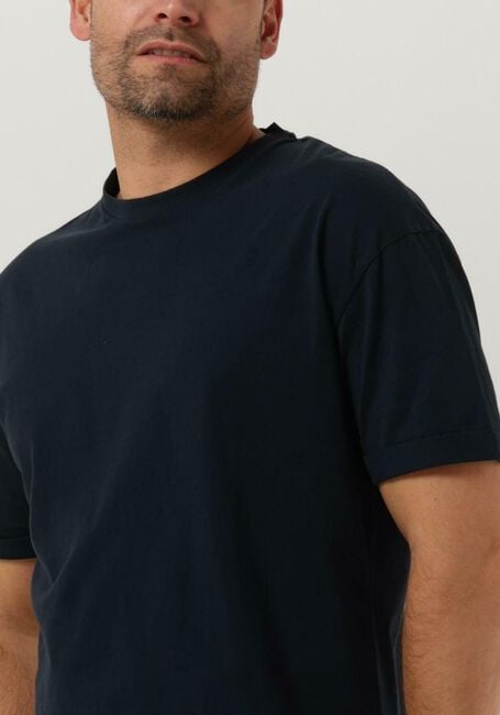 Donkerblauwe DRYKORN T-shirt THILO 520003 - large