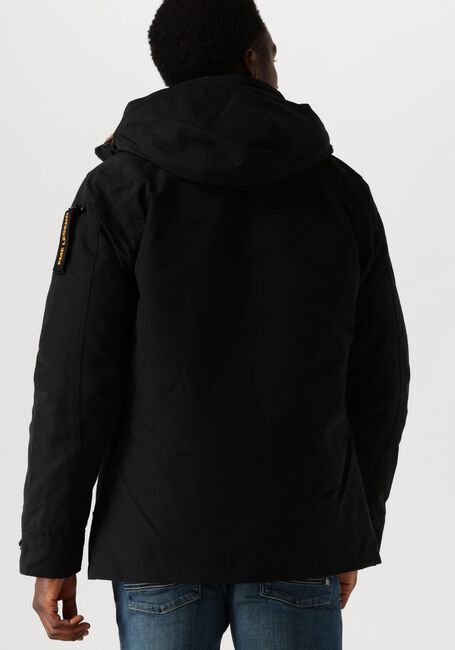 Zwarte PME LEGEND Parka's SEMI LONG JACKET SNOWPACK TRAIL RIPSTOP - large