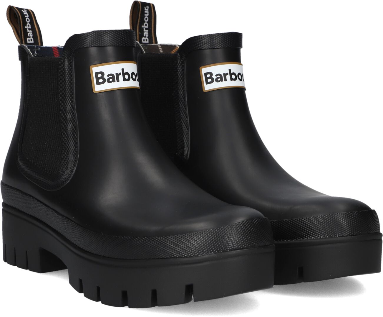 Dames Laarzen Barbour Halton Chelsea Welly - Zwart, foto 2