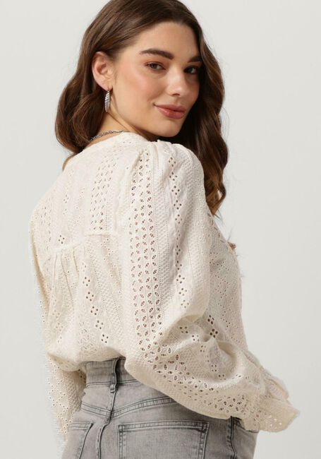 Ecru BY-BAR Blouses FRANKIE EMBROIDERY BLOUSE - large