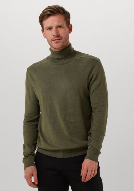Groene SELECTED HOMME Coltrui SLHBERG ROLL NECK NOOS - large