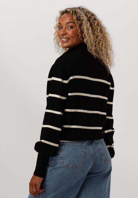 Zwarte Y.A.S. Trui YASSHANTI LS KNIT PULLOVER - large