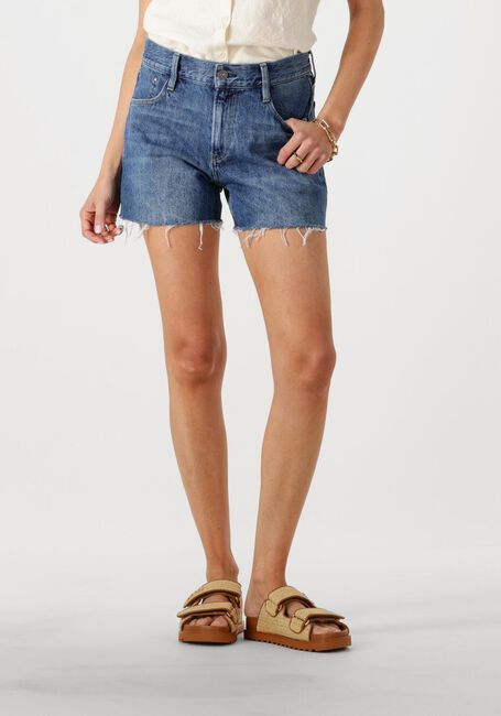 Blauwe G-STAR RAW Shorts JUDEE SHORT RAW EDGE WMN - large