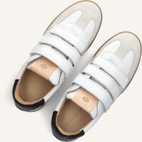 Witte FRED DE LA BRETONIERE Lage sneakers PEARL VALENCIA LEATHER Witte FRED DE LA BRETONIERE Lage sneakers PEARL VALENCIA LEATHER - medium