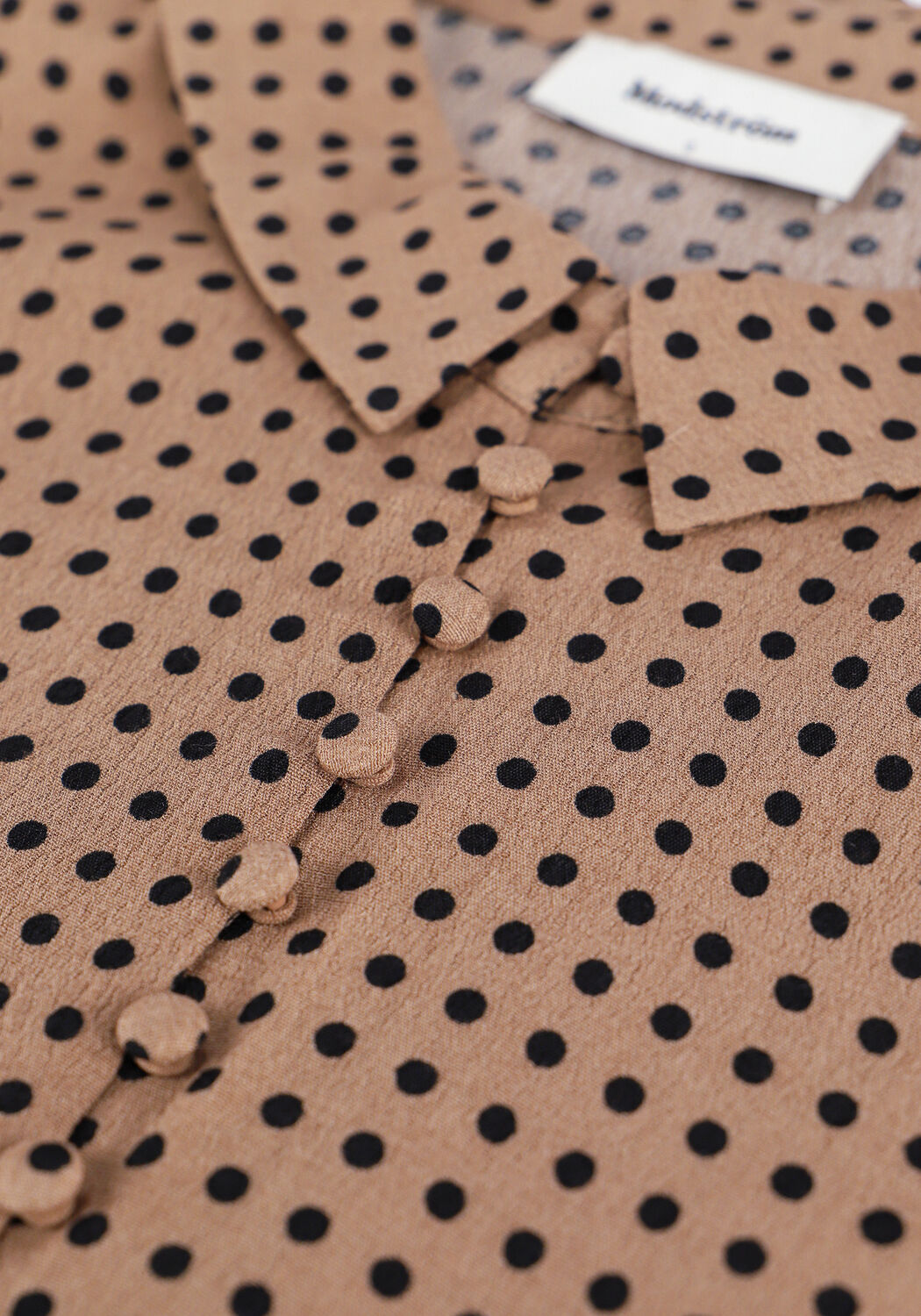 Camel MODSTR&Ouml;M Blouses LOHAN PRINT SHIRT - large