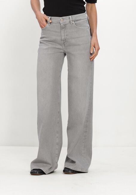 Grijze 7 FOR ALL MANKIND Wide jeans LOTTA SILVER WASH - large