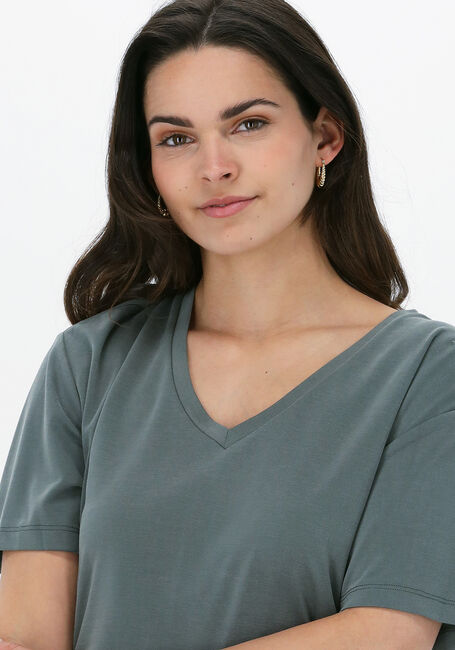 Groene SIMPLE T-shirt JERSEY TOP - large