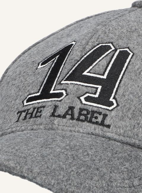Grijze ALIX THE LABEL Pet LADIES WOVEN WOOL CAP Grijze ALIX THE LABEL Pet LADIES WOVEN WOOL CAP - large