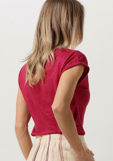 Fuchsia BY-BAR Top MOMI LINEN TOP - large
