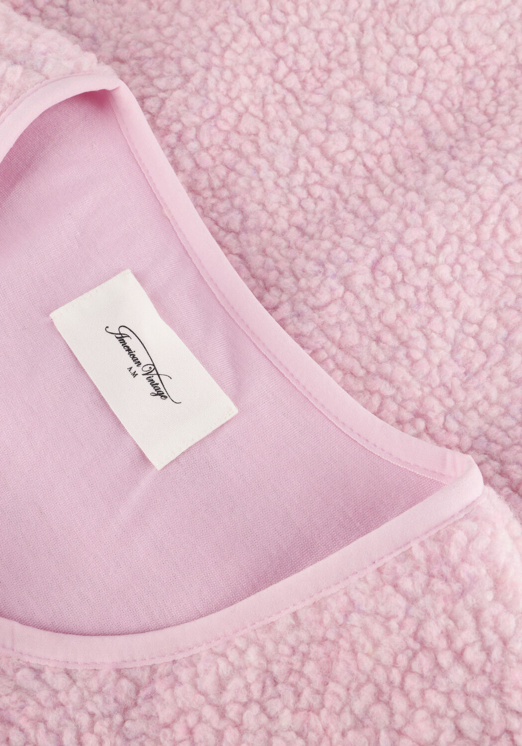 Roze AMERICAN VINTAGE Gilet HOKTOWN - large