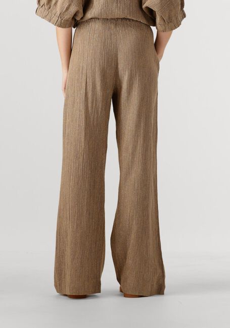 Gouden BY-BAR Wijde broek BENJI LUREX PANT - large