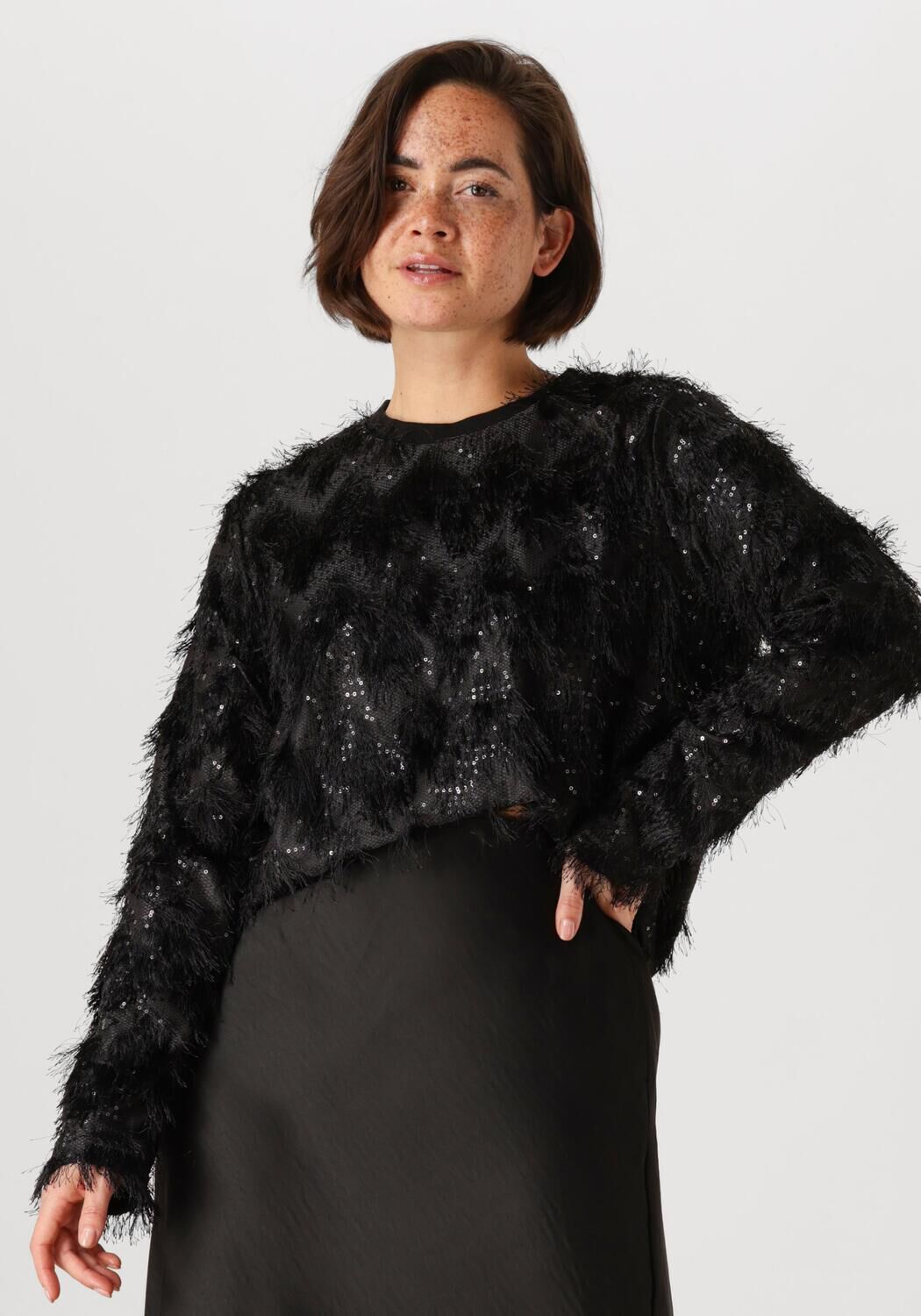 Aimée the Label Franka Dames Truien & Vesten Black Dames