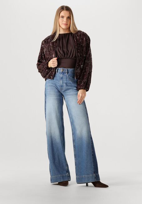 Blauwe CO'COUTURE Wide jeans BILBAOCC WIDE LL JEANS - large