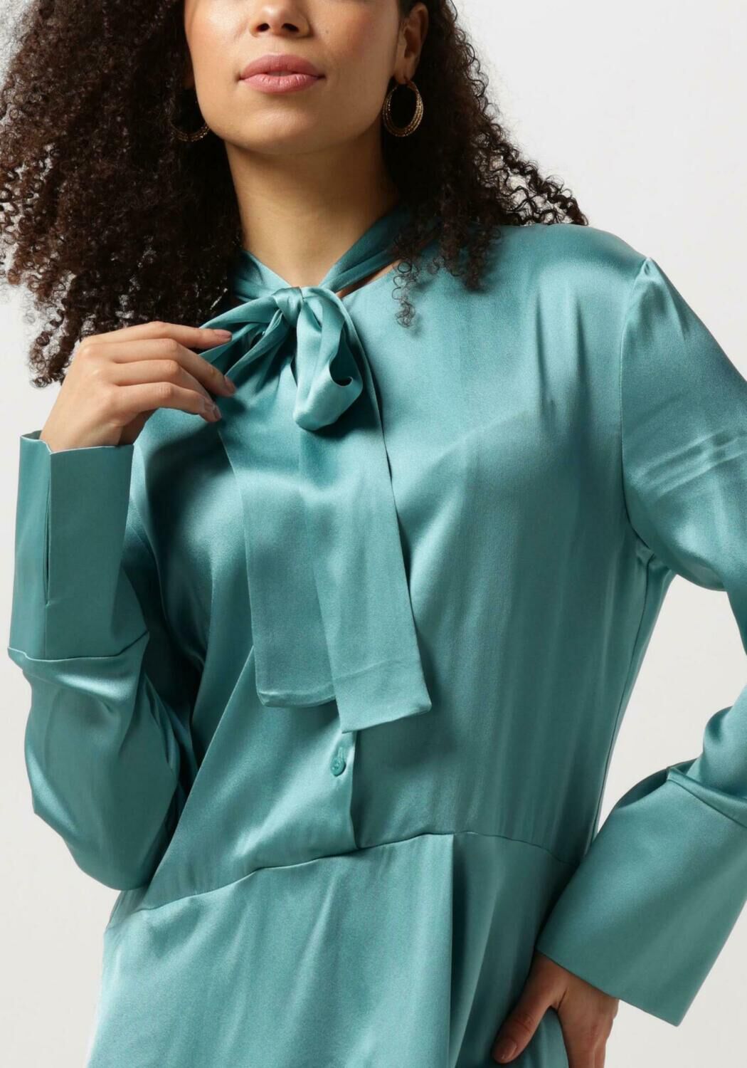 SEMICOUTURE Dames Jurken Maya Dress Lichtblauw