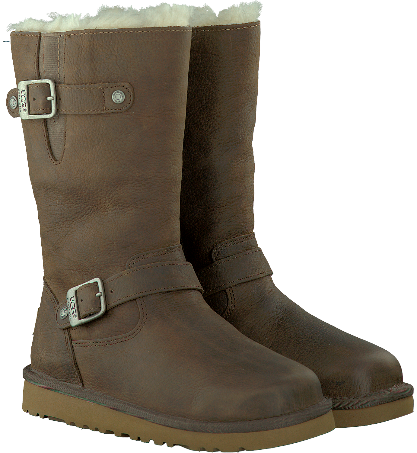 Bruine UGG Vachtlaarzen KENSINGTON KIDS 