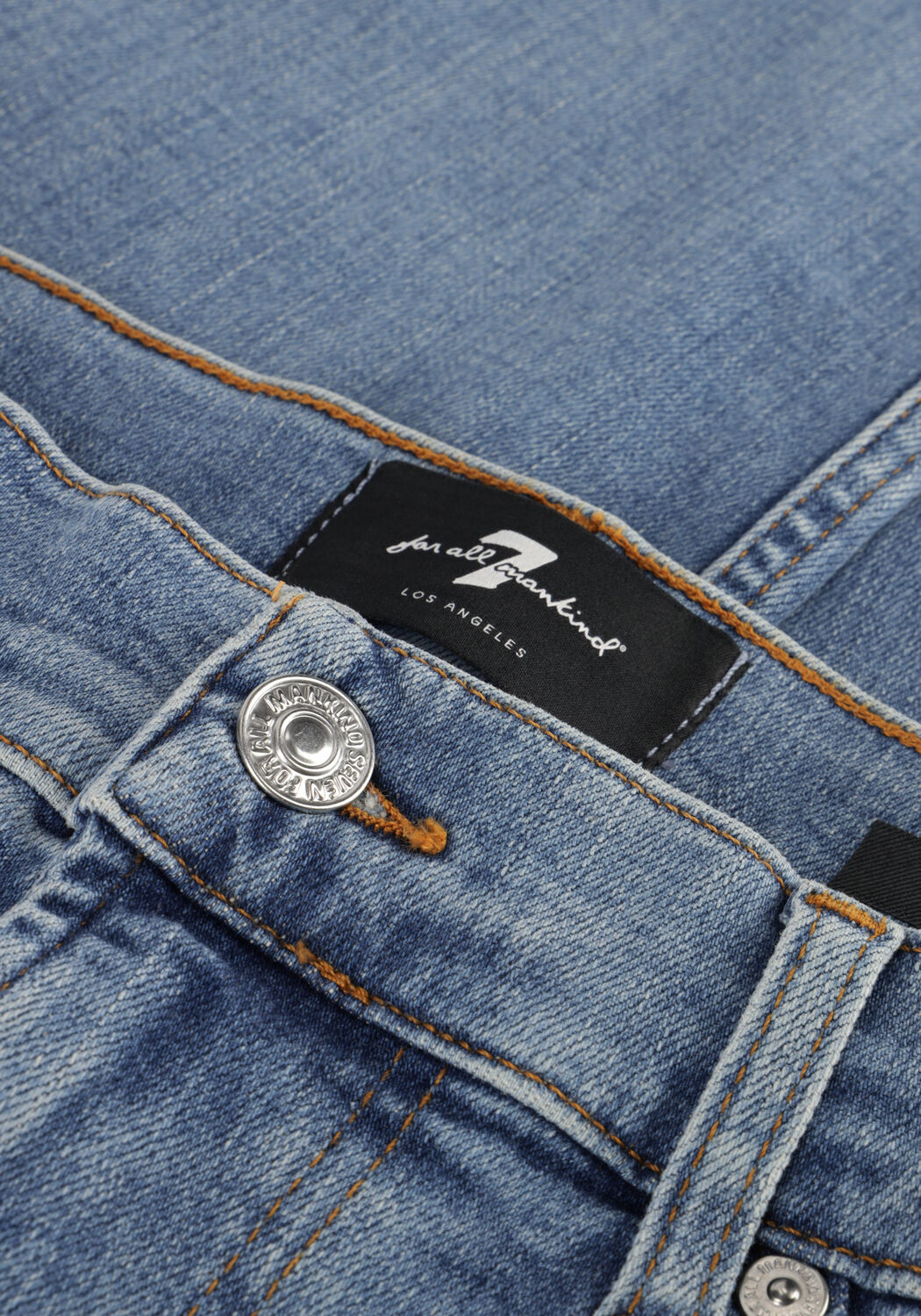 Blauwe 7 FOR ALL MANKIND Slim fit jeans SLIMMY TAPERED - large