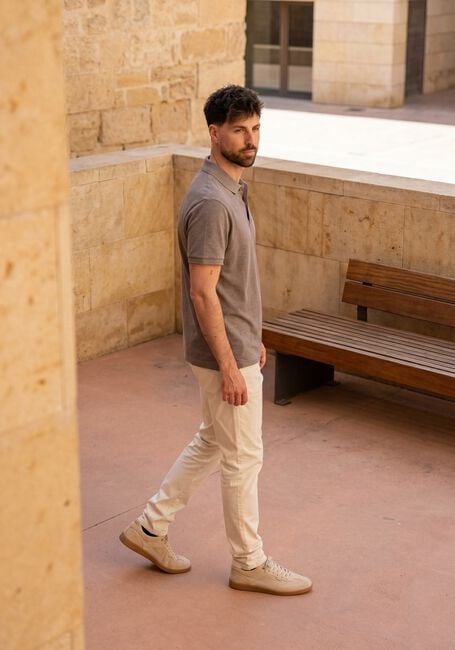 Bruine PROFUOMO Polo POLO SS BASIS PIQUE - large