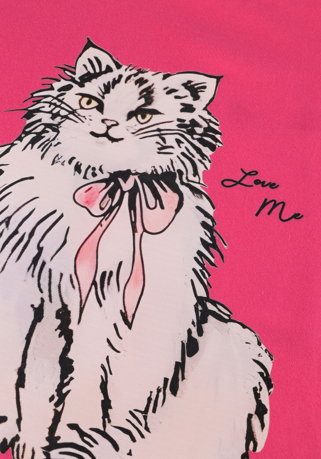 Roze CALL ME FRANKIE T-shirt CAT T-SHIRT - large