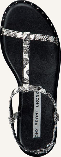 Zwarte BRONX Platte sandalen THRILL Zwarte BRONX Platte sandalen THRILL - large