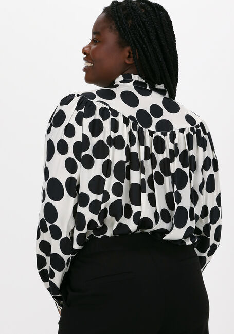 Witte SUMMUM Blouses BLOUSE DOTS - large