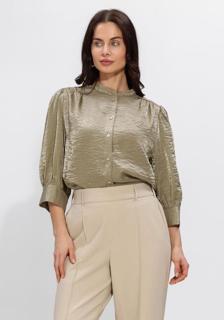 Groene NUKUS Blouses LILLY BLOUSE SHINY - large
