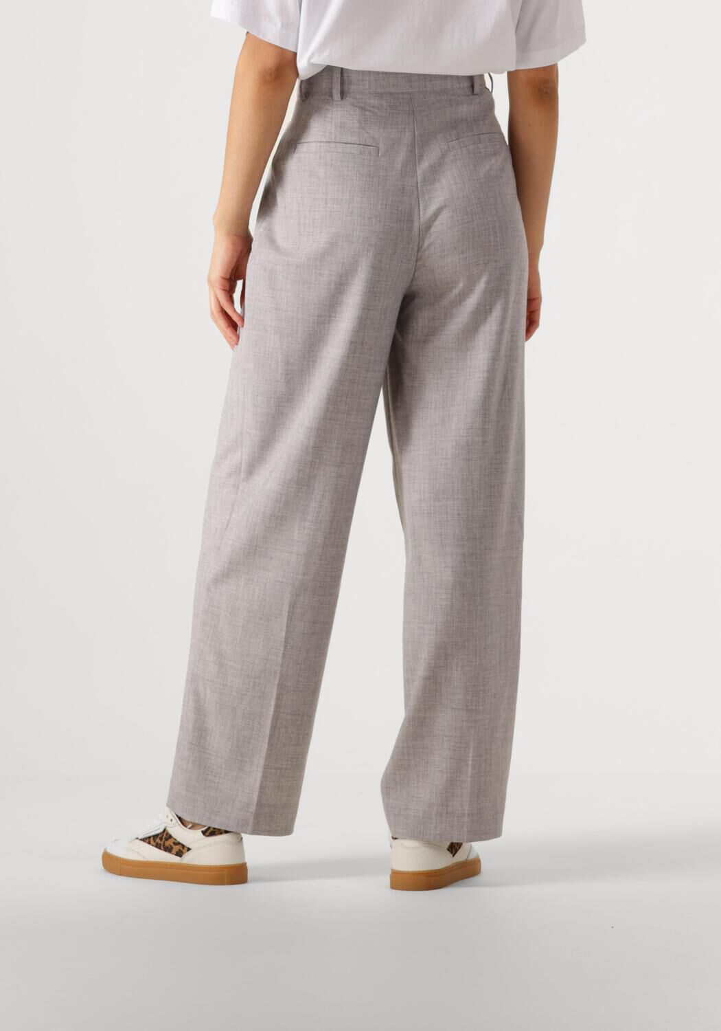 EDITED Dames Broeken Kaj Trousers Grijs