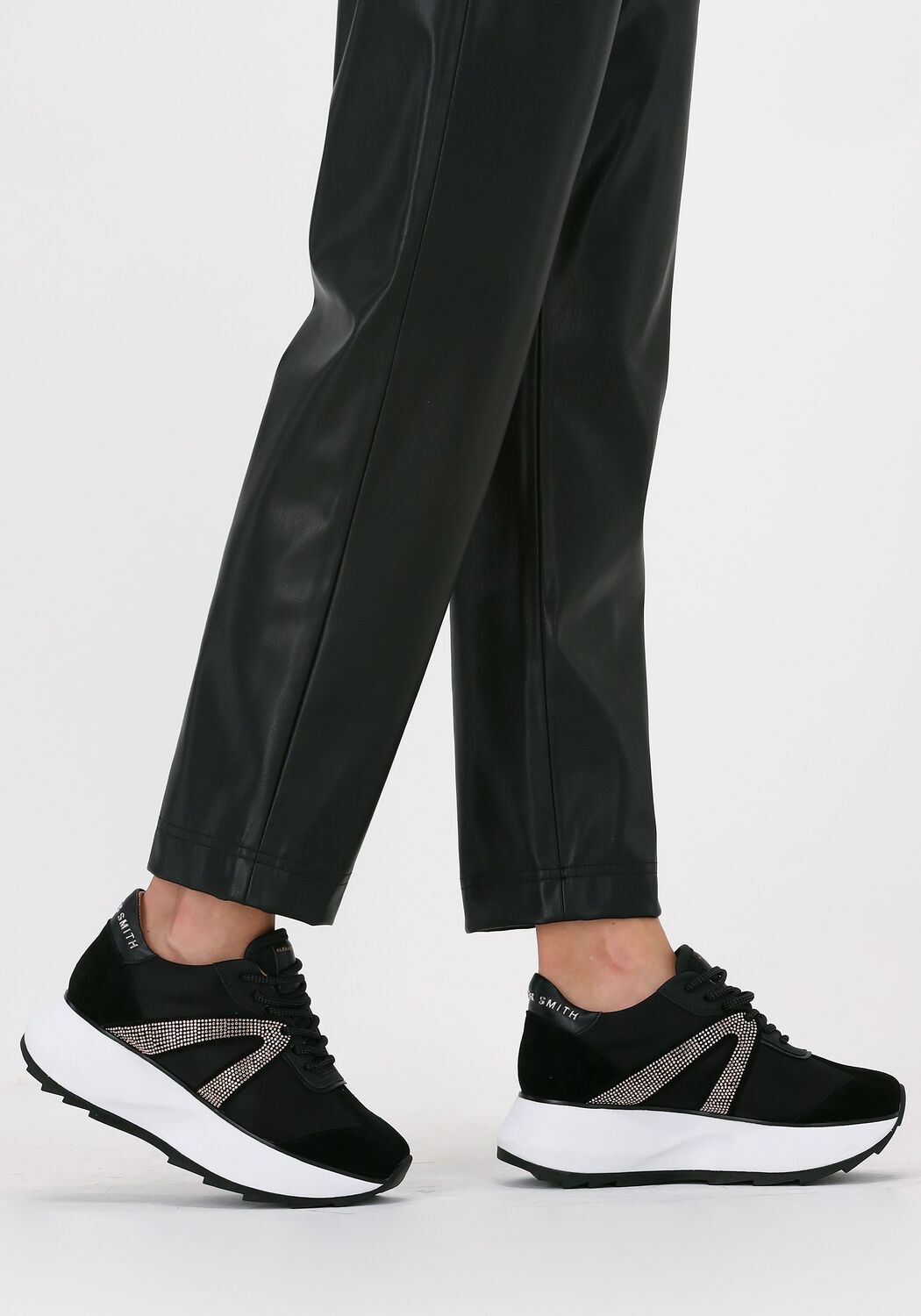 Zwarte ALEXANDER SMITH Lage sneakers CHELSEA - large