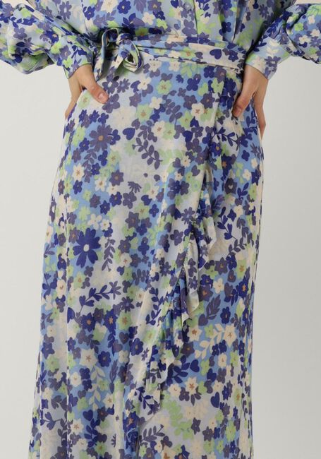 Blauwe FABIENNE CHAPOT Midirok BOBO FRILL SKIRT 215 - large