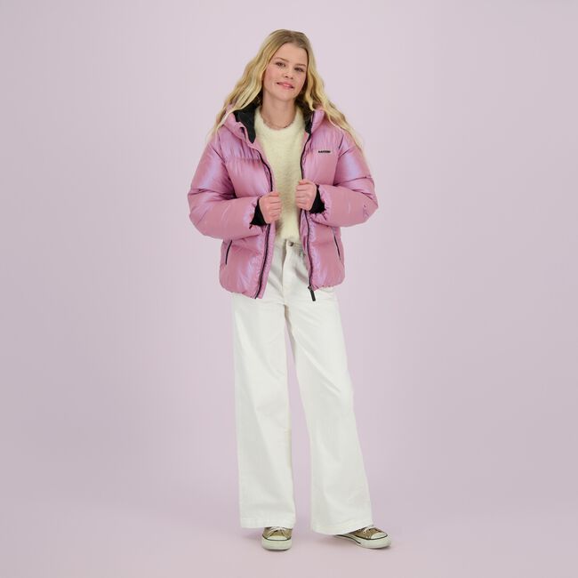 Roze RAIZZED Gewatteerde jas TORIANA - large